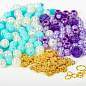 Набор для создания бижутерии и украшений BEADS SET РУСАЛКИ, 188 элементов, BRAUBERG KIDS, 664700 (арт. 664700)