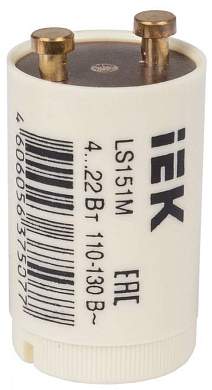 IEK Стартер  LS151M 4...22Вт., 110-130В LLD151-LS-22 (арт. 515999)