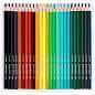 Карандаши цветные супермягкие яркие BRAUBERG MAX, 50 цветов, трехгранные, грифель 3,3 мм, натуральное дерево, 181860 (арт. 181860)