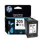 Картридж струйный HP (3YM61AE) DJ 2320/2720/4120, №305, черный, оригинальный, ресурс 120 страниц (арт. 363781)