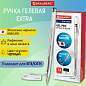 Ручка гелевая BRAUBERG "EXTRA", ЧЕРНАЯ, корпус прозрачный, узел 0,5 мм, линия 0,35 мм, 143900 (арт. 143900)