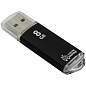 Память Smart Buy "V-Cut" 8GB, USB 2.0 Flash Drive, черный (металл. корпус ) (арт. 193341)