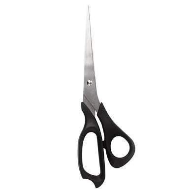 Ножницы STAFF Basic 210 мм, чёрные, ПВХ чехол с европодвесом, 235460 (арт. 235460)