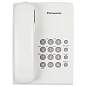 Телефон PANASONIC KX-TS2350RUW, белый, повторный набор, тональный / импульсный режим (арт. 260217)