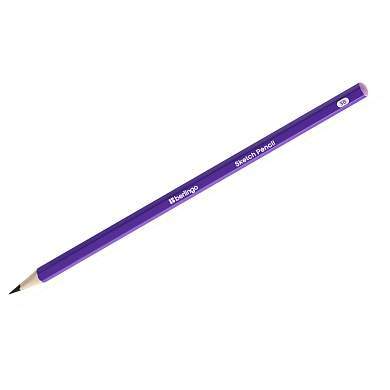 Карандаш ч/г Berlingo "Sketch Pencil" 3B, шестигранный, заточен. (арт. 363763)