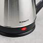 Чайник SCARLETT SC-EK21S25, 1,5 л, 1350 Вт, закрытый нагревательный элемент, сталь (арт. 452033)