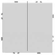 Stekker ЭМИЛИ мех. выкл. СУ 2кл. 10А белый фарфор, soft touch RSW10-5104-01 49866 (арт. 907415)