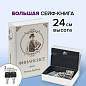 Сейф-книга "ФИНАНСИСТ", 60х170х240 мм, ключевой замок, BRAUBERG, 291057 (арт. 291057)