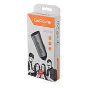 Автомобильный б/п 12V - 5V GoPower GPC07-2U 2USB до 2,4A черный (арт. 855292)