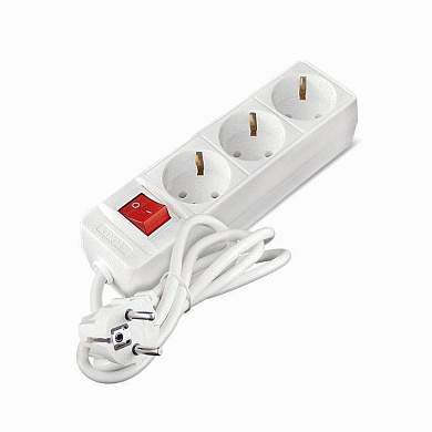 СОЮЗ сет. удл. ПВС 3х1 3 роз.  1.5 м 16А земля, выкл. 481S-8301 (арт. 416088)
