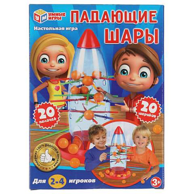 Игра настольная "Падающие шары", 14,5х20х4,2 см, УМНЫЕ ИГРЫ, 30132, B1998381-R (арт. 667820)