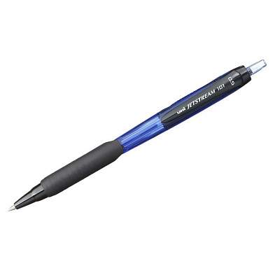 Ручка шариковая автоматическая Uni "Jetstream SXN-101-05" синяя, 0,5мм, грип (арт. 214159)