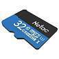 Карта памяти microSDHC 32 ГБ NETAC P500 Standard, UHS-I U1, 80 Мб/с (class 10), адаптер, NT02P500STN-032G-R (арт. 513723)