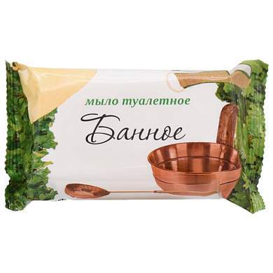 Мыло туалетное 100 г, ММЗ СТАНДАРТ "Банное" (арт. 609264)