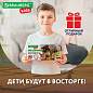 Набор для раскопок "Дикие животные", 12 видов, карточки, инструменты, BRAUBERG KIDS, 665128 (арт. 665128)