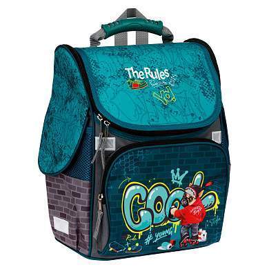 Ранец ArtSpace Junior "Cool" 37*28*21см, 1 отделение, 3 кармана, анатомическая спинка (арт. 347933)