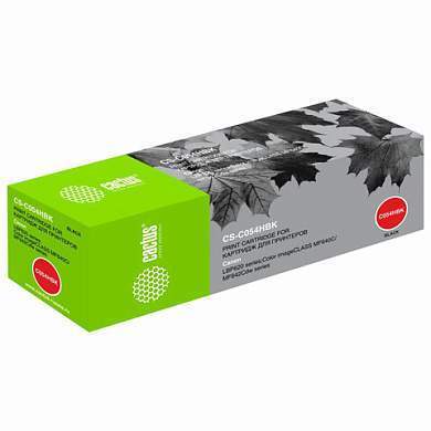 Картридж лазерный CACTUS (CS-C054HBK) для Canon LBP 621/623, MF 641/643/645, черный, ресурс 3100 страниц (арт. 363773)