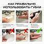 Губка-ластик МЕЛАМИНОВАЯ для удаления пятен, для чистки кухни, уборки, обуви, 10,5х6х2,5 см, КОМПЛЕКТ 2 шт., колорбокс, BRAUBERG, 606892 (арт. 606892)