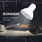Настольная лампа-светильник SONNEN OU-108, на прищепке, цоколь Е27, белый, 236678 (арт. 236678)