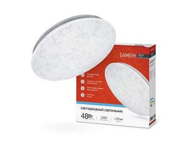ASD/inHome светильник светодиодн. декоративный 48W(3120lm) 6500К 6K 350x55 IP40 DECO БАМБУК 8605 (арт. 814447)