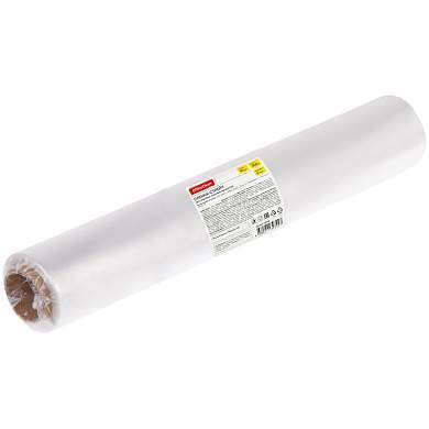 Пленка пищевая OfficeClean, ПЭ, 45см*300м, белая, 6мкм, вес 0,74кг+-5% (арт. 328663)