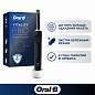 Зубная щетка электрическая ORAL-B (Орал-би) Vitality Pro, ЧЕРНАЯ, 1 насадка, 80367641 (арт. 608719)