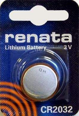 Элемент питания Renata CR2032 BL1 (арт. 5154)