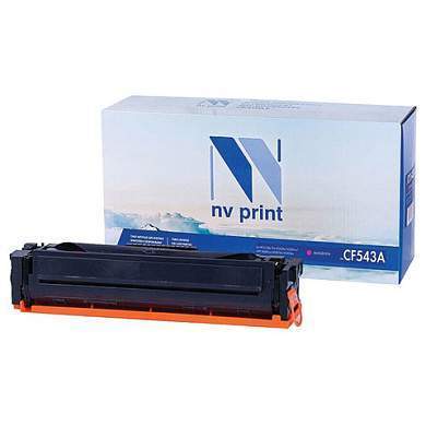 Картридж лазерный NV PRINT (NV-CF543A) для HP M254dw/M254nw/MFP M280nw/M281fdw, пурпурный, ресурс 1300 страниц (арт. 363430)