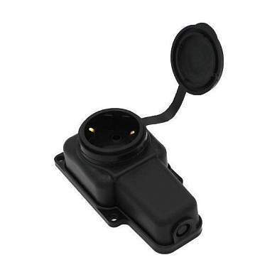 Колодка РП 16-131 ОУ одинарная 1 гн. с загл. каучук 2P+PE 1x16 220-240V IP44 Витебск (РБ) (арт. 725637)