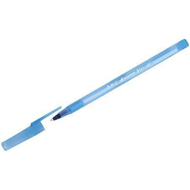Ручка шариковая Bic "Round Stic" синяя, 1,0мм, штрих-код (арт. 246201)