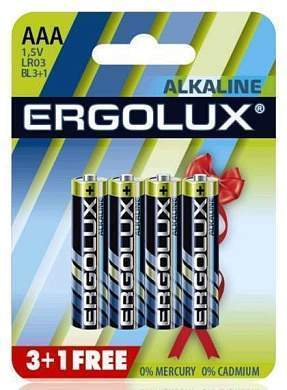 Э/п Ergolux LR03/286 BL3+1 (арт. 641361)
