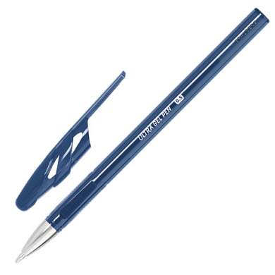 Ручка гелевая BRAUBERG "ULTRA GEL NAVY BLUE", ТЕМНО-СИНЯЯ, стандартный наконечник 0,5 мм, линия письма 0,35 мм, 144281 (арт. 144281)