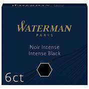 Картриджи чернильные Waterman International, черный, 6шт., картонная коробка (арт. 071676)