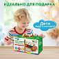 Сортер деревянный развивающий 4 в 1 "Волшебный сундучок", карточки, фигуры, BRAUBERG KIDS, 665265 (арт. 665265)