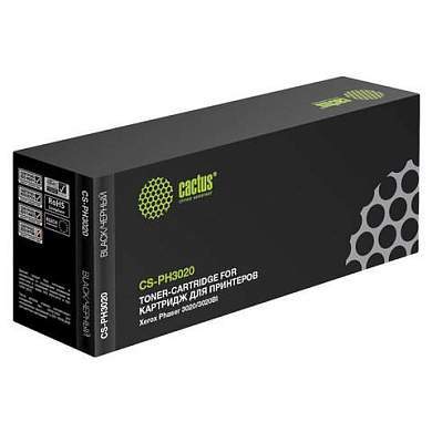 Картридж лазерный CACTUS (CS-PH3020) для XEROX Phaser 3020/WC3025, ресурс 1500 страниц (арт. 362580)