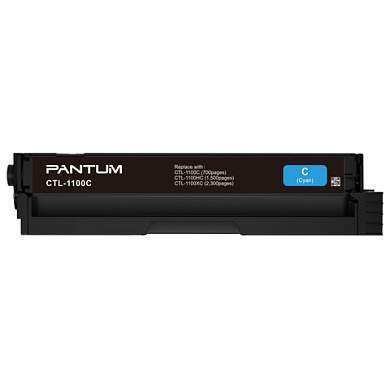 Картридж лазерный PANTUM (CTL-1100C) CP1100/CM1100, голубой, оригинальный, ресурс 700 страниц (арт. 364065)