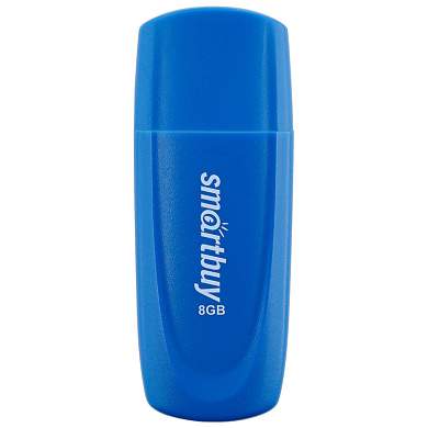 Память Smart Buy "Scout" 8GB, USB 2.0 Flash Drive, синий (арт. 350449)