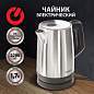 Чайник SONNEN KT-1785, 1,7 л, 2200 Вт, закрытый нагревательный элемент, нержавеющая сталь, 453420 (арт. 453420)