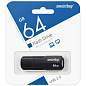 Флеш-диск 64 GB SMARTBUY Clue, USB 2.0, черный, SB64GBCLU-K (арт. 513788)
