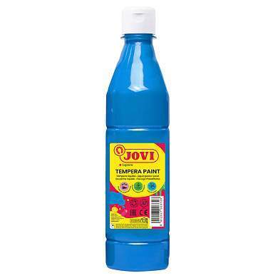 Гуашь JOVI, с повышенным содержанием пигмента, голубая, 500мл (арт. 340743)