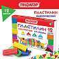 Пластилин классический ПИФАГОР "Веселая такса", 12 цветов, 180 г, СО СТЕКОМ, 106675 (арт. 106675)