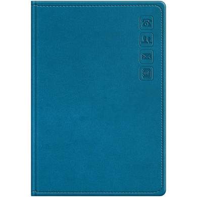 Телефонная книга А5, 80л., кожзам, BG "Winner. Dark teal", с вырубкой (арт. 373786)