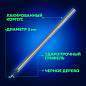Карандаши цветные BRAUBERG METALLIC, 12 цветов металлик, трехгранные, грифель 3 мм, черное дерево, 181853 (арт. 181853)