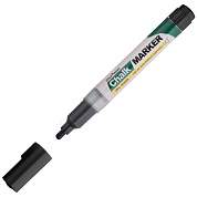 Маркер меловой MunHwa "Chalk Marker" черный, 3мм, спиртовая основа, пакет (арт. 227220)