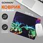 Коврик для мыши SONNEN "SMOKE", резина + ткань, 220х180х3 мм, 513289 (арт. 513289)