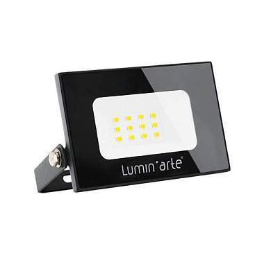 Lumin',arte светодиодн. прожектор 10W(750lm) 5700K 6K IP65 102x15x90мм металл черный LFL-10W/05 (арт. 758093)