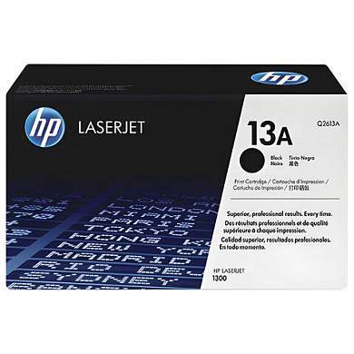 Картридж лазерный HP (Q2613A) LaserJet 1300/1300N, №13А, оригинальный, ресурс 2500 страниц (арт. 360302)