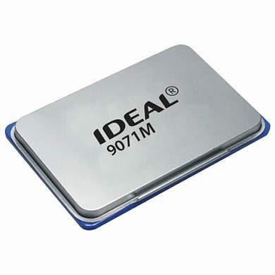Штемпельная подушка TRODAT IDEAL, 90х56 мм, металлический корпус, синяя, 9071Мс, 153125 (арт. 229575)