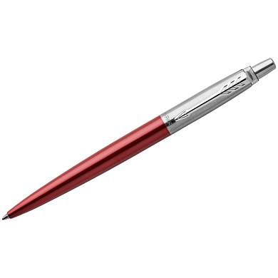 Ручка шариковая Parker "Jotter Kensington Red CT" синяя, 1,0мм, кнопочн., подарочная упаковка (арт. 242280)