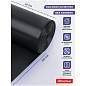 Мешки для мусора 120л OfficeClean ПВД, 65*100см, 30мкм, 25шт., прочные, черные, в рулоне (арт. 243964)
